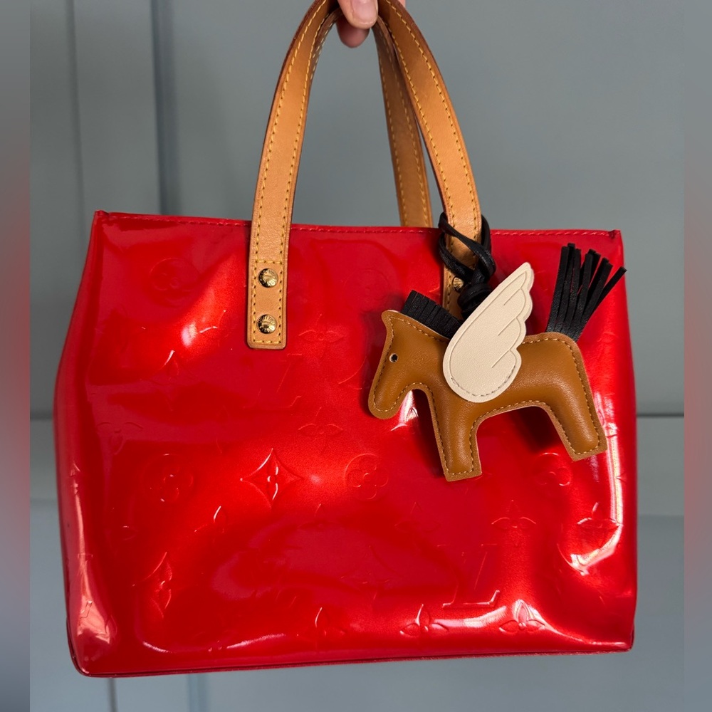 Louis Vuitton Lead PM in Vernis Cherry Red